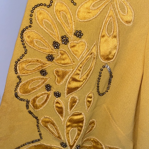 Nasty gal mustard floral romper - Picture 4 of 4